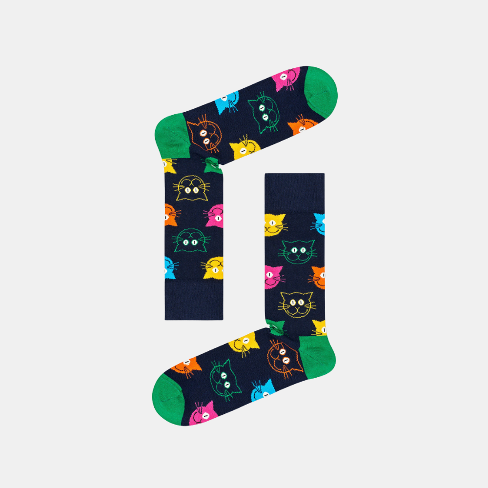 Happy Socks | Socks - Gift Set Cat 3pk 36-40 | Shut the Front Door