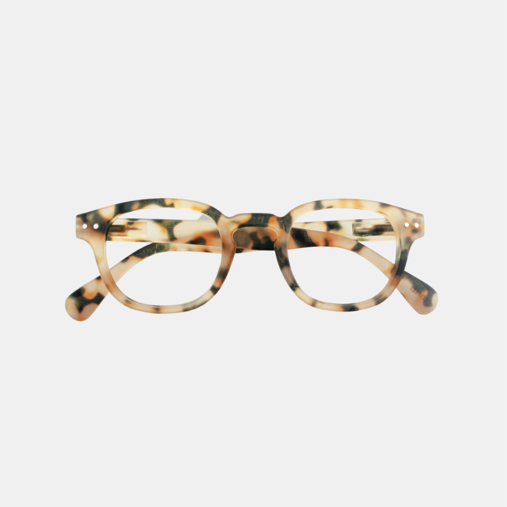Izipizi | Reading Glasses Collection C Light Tortoise +2 | Shut the Front Door