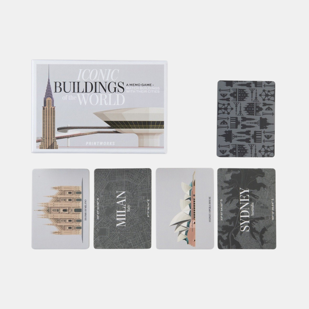 Printworks | Memory Game Famous Buildings | Shut the Front Door