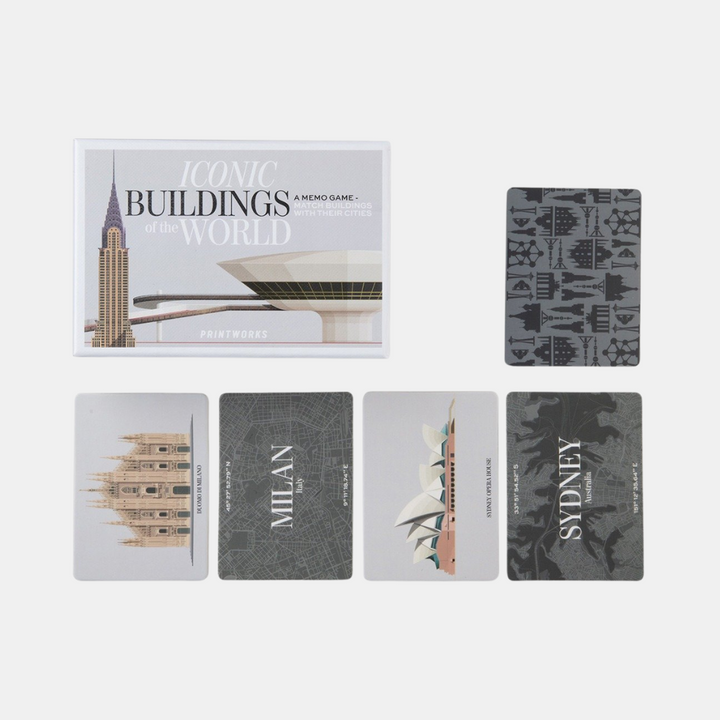Printworks | Memory Game Famous Buildings | Shut the Front Door