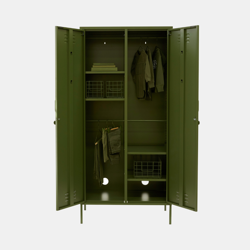 Mustard | Twinny Locker- Olive | Shut the Front Door