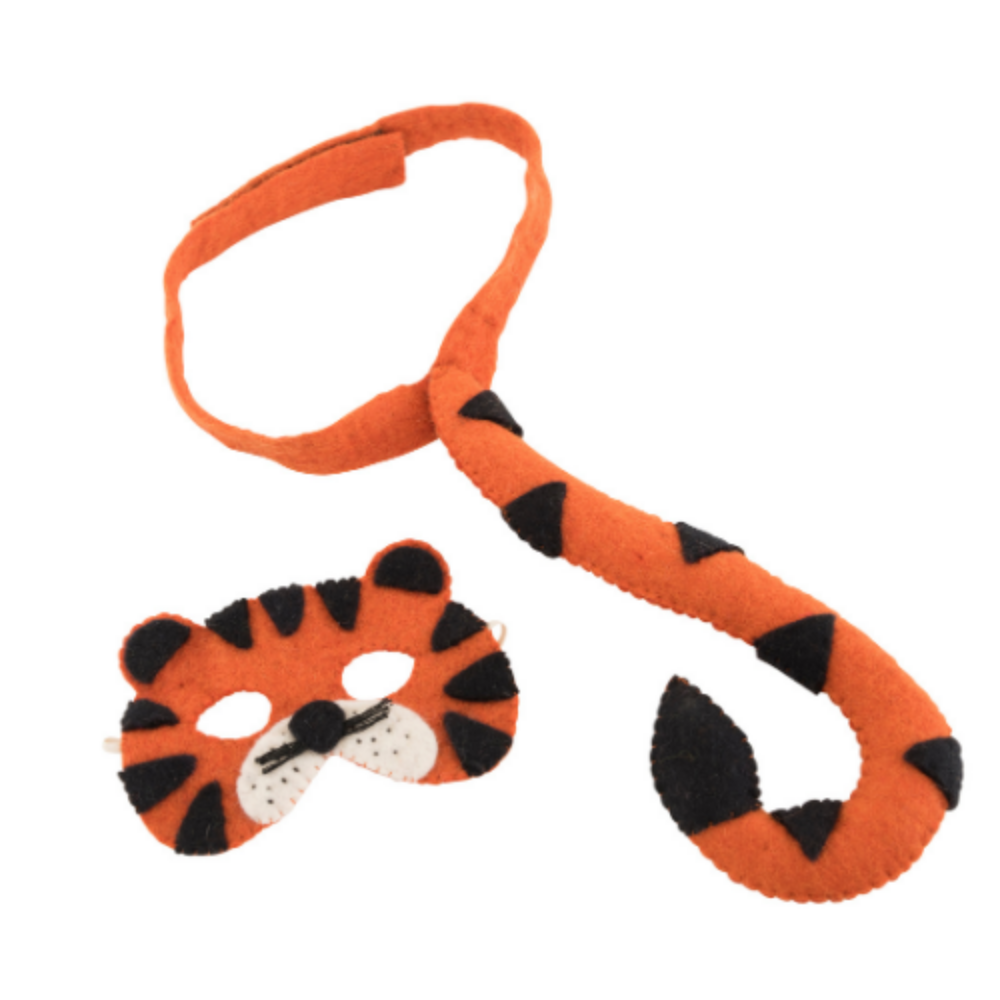 Pashom | Mask & Tail Set - Tiger | Shut the Front Door