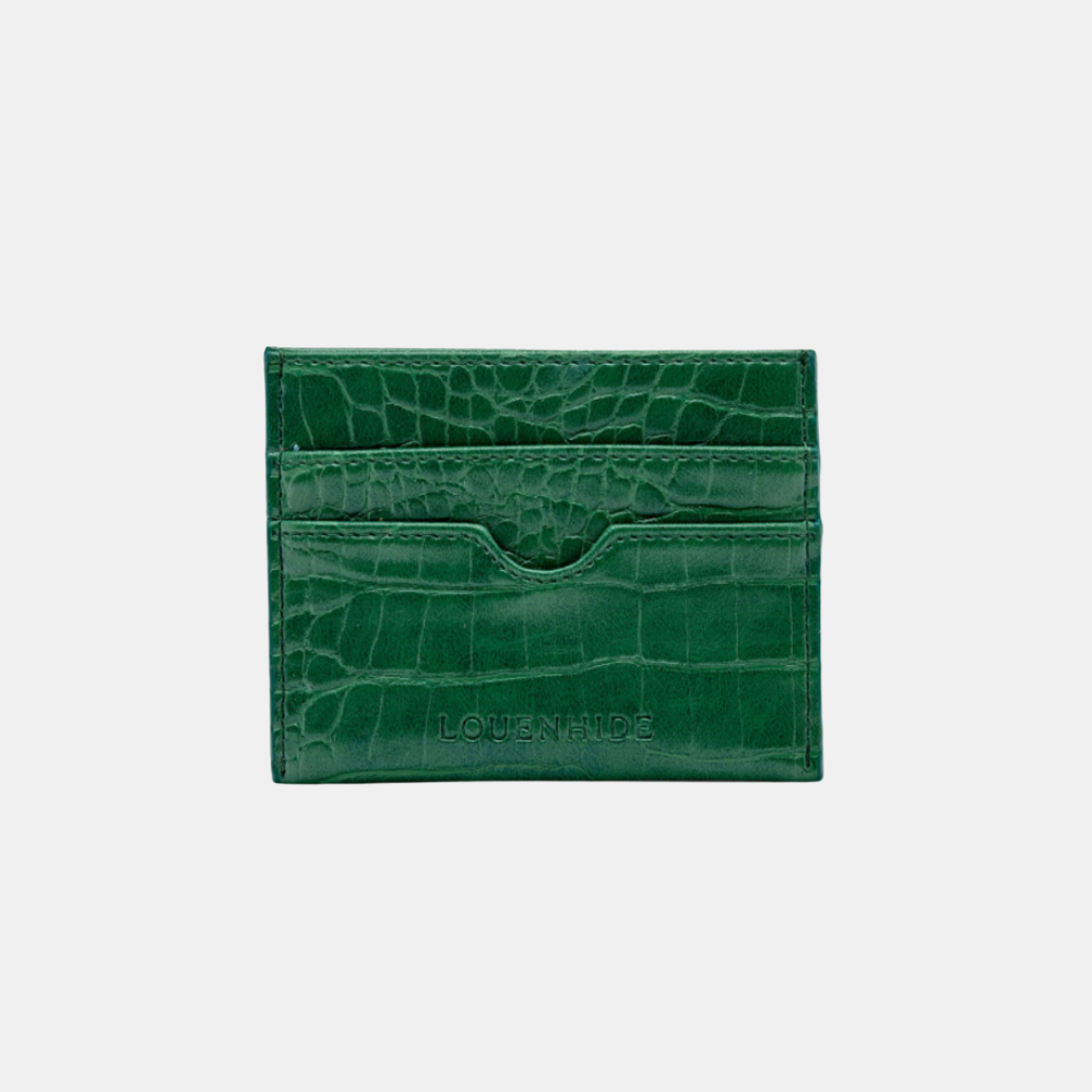 Louenhide | Ava Cardholder - Croc Green | Shut the Front Door