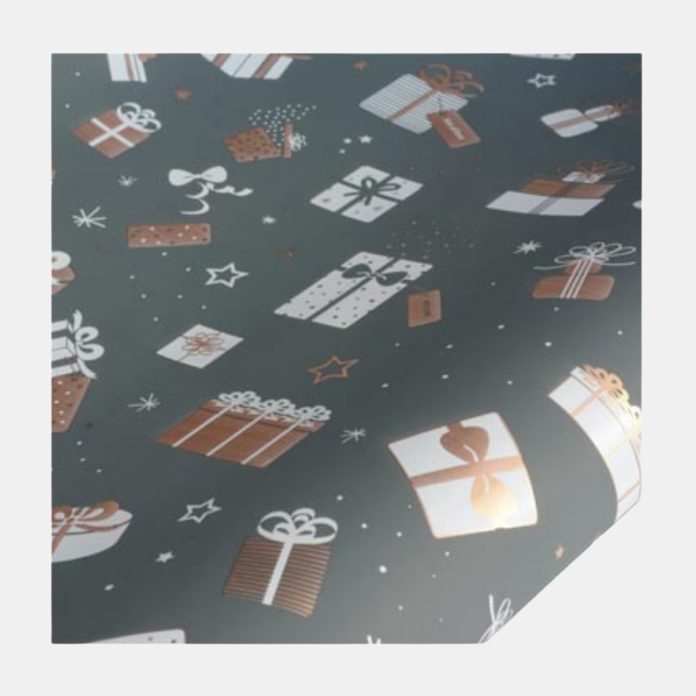 hiPP | Rollwrap - Gift of Giving Charcoal 5m | Shut the Front Door