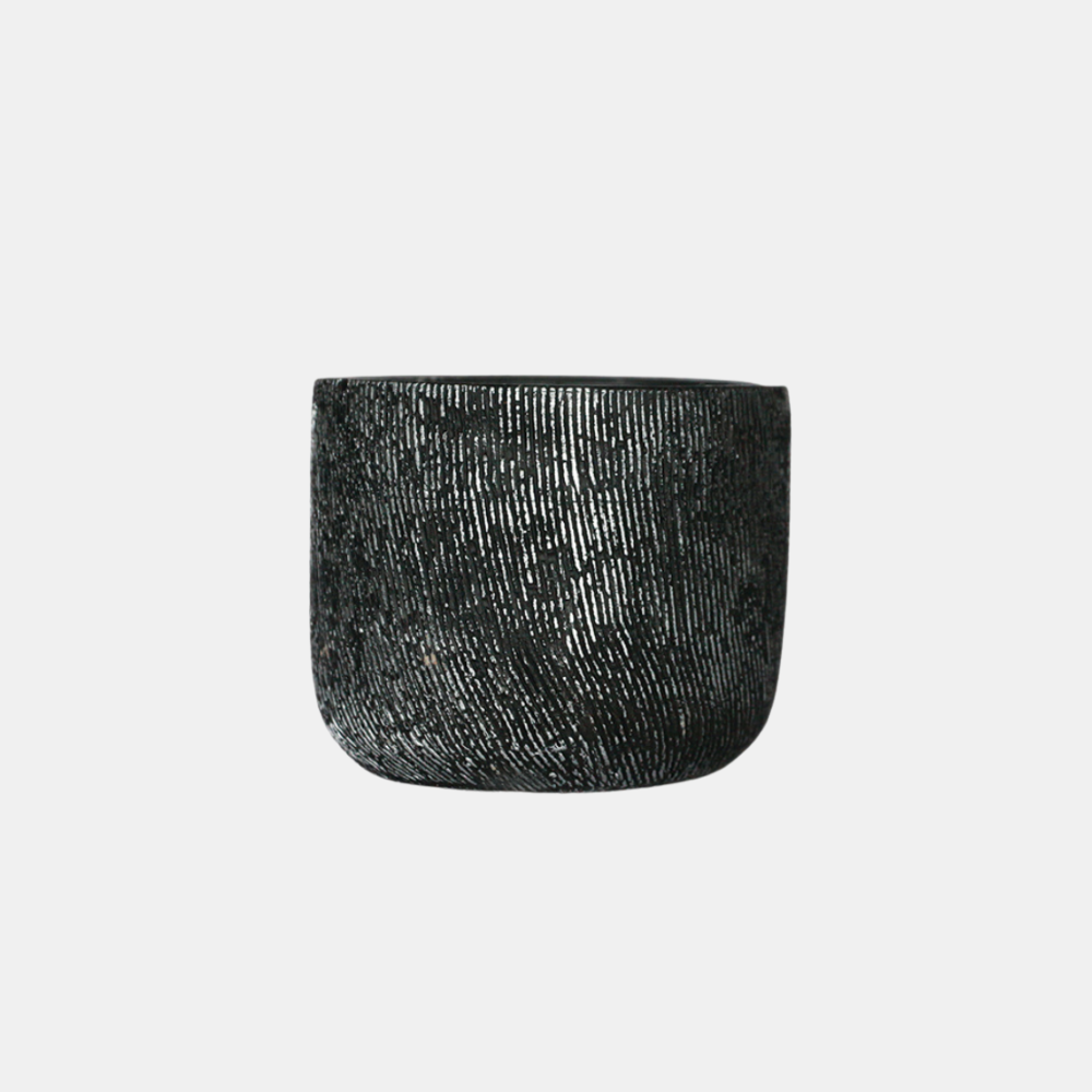 Garcia | Affro Planter Small - Graphite Black | Shut the Front Door