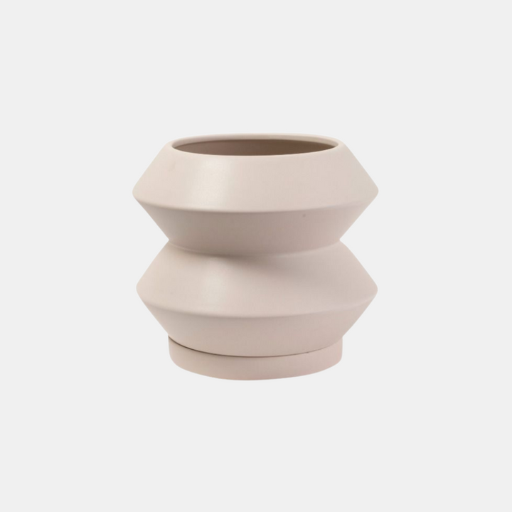 Potted | Hanover Planter - Parchment Large | Shut the Front Door