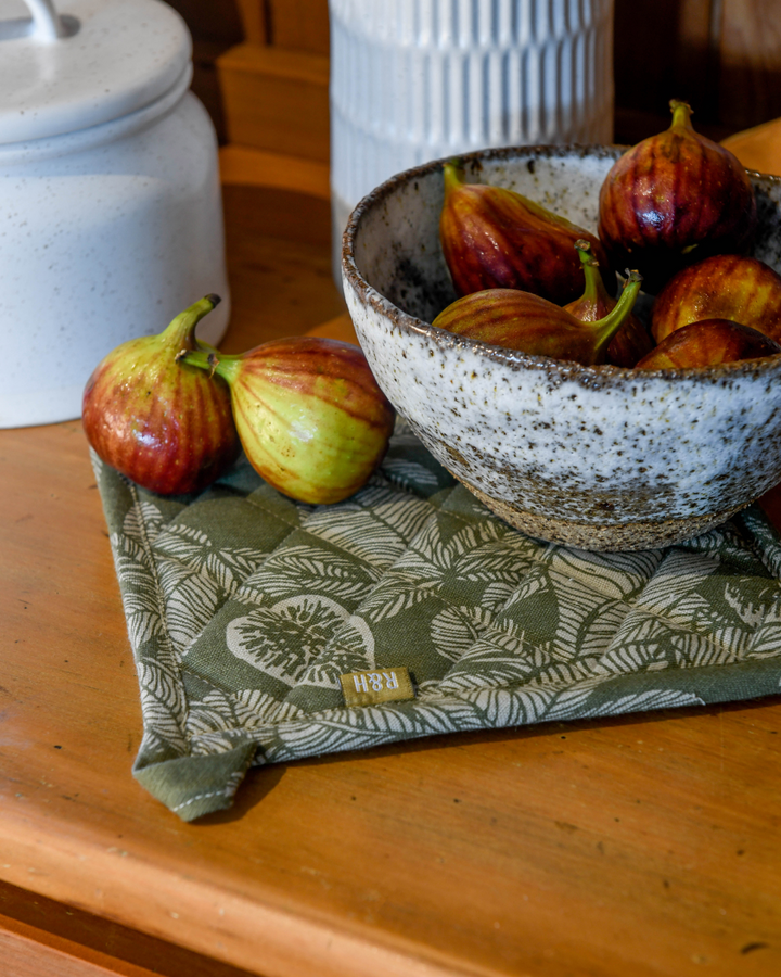 Raine & Humble | Fig Tree Trivet - Burnt Olive | Shut the Front Door