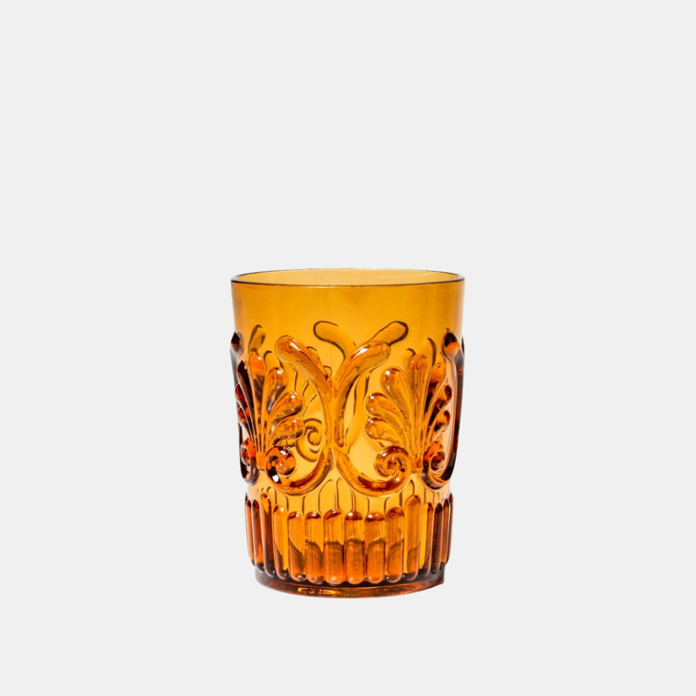 INDIGO LOVE | Flemington Acrylic Tumbler - Amber | Shut the Front Door