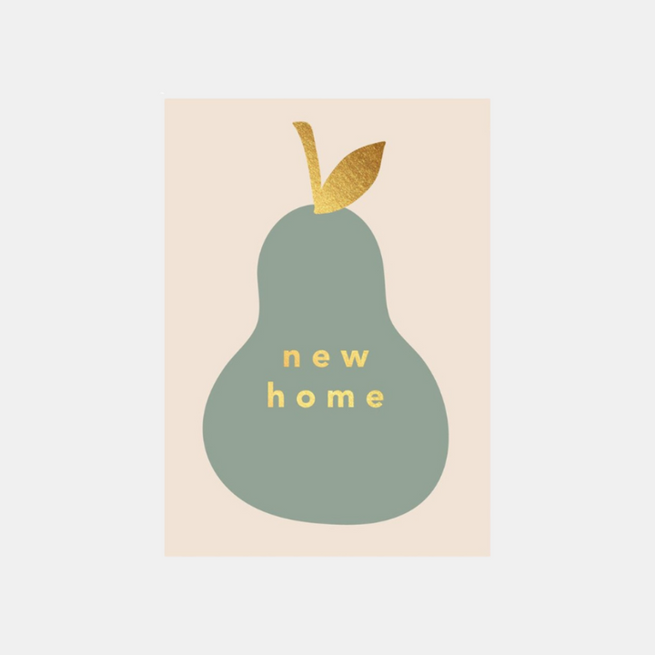 Elm Paper | Card New Home Pear | Shut the Front Door