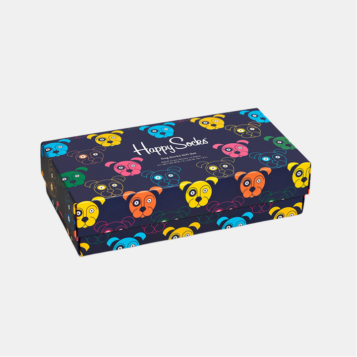 Happy Socks | Socks - Gift Set Dog 3pk 41-46 | Shut the Front Door