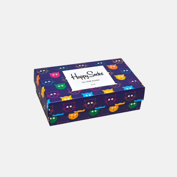 Happy Socks | Socks - Gift Set Cat 3pk 36-40 | Shut the Front Door