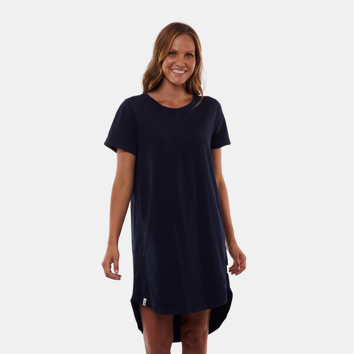 Elm Knitwear | Easy Livin Dress - Navy | Shut the Front Door