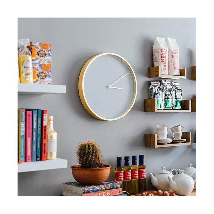 Newgate | Mr Clarke Wall Clock 40cm Pill Blue | Shut the Front Door