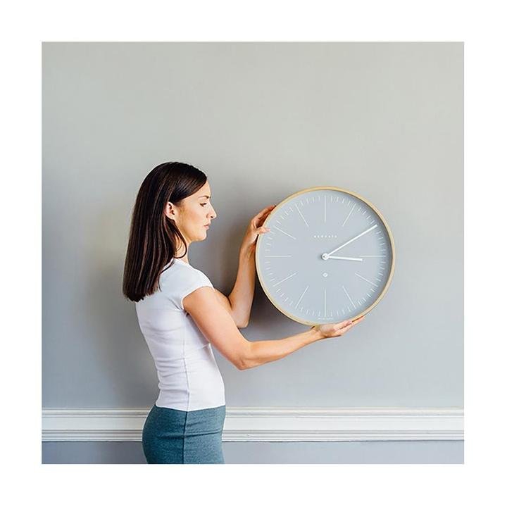 Newgate | Mr Clarke Wall Clock 40cm Pill Blue | Shut the Front Door