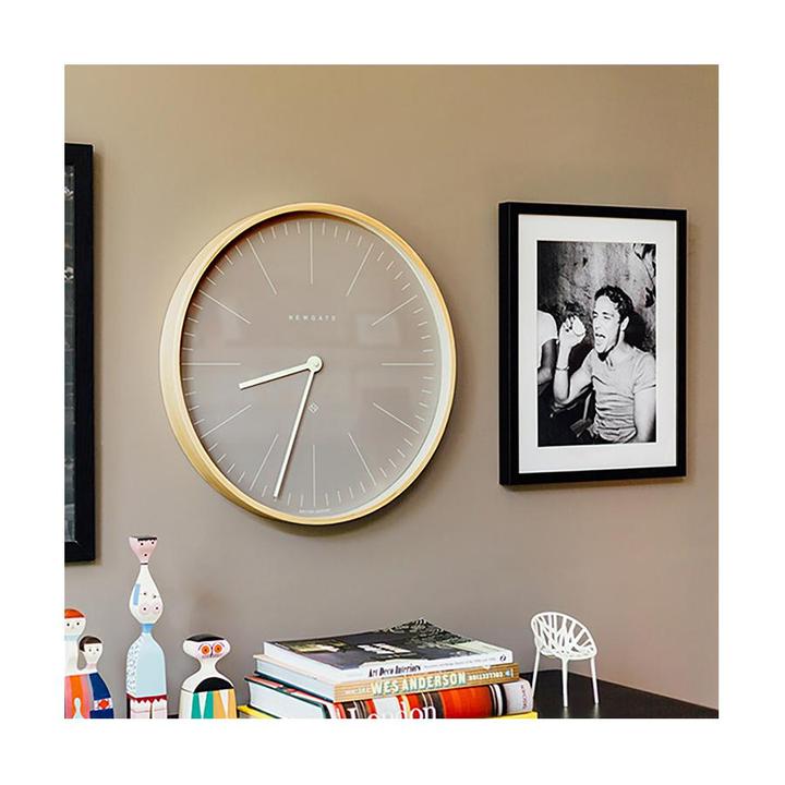 Newgate | Mr Clarke Wall Clock 53cm Clay Grey | Shut the Front Door
