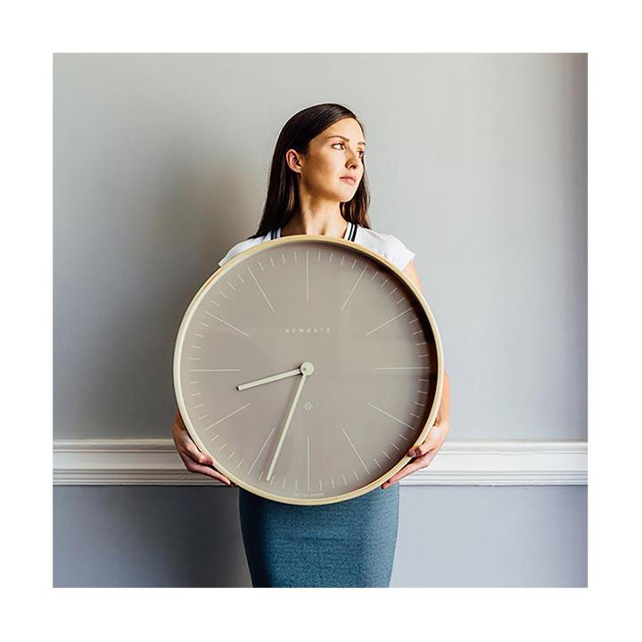 Newgate | Mr Clarke Wall Clock 53cm Clay Grey | Shut the Front Door