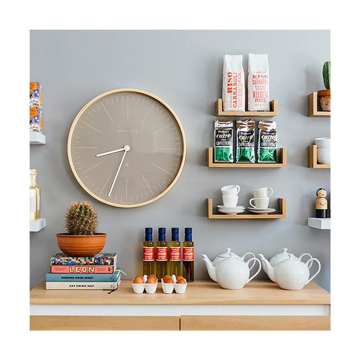 Newgate | Mr Clarke Wall Clock 53cm Clay Grey | Shut the Front Door