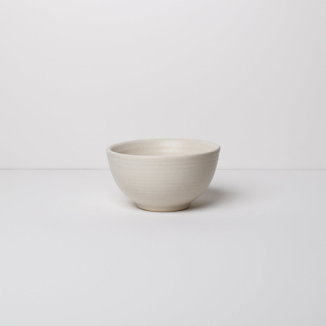 Garcia | Handmade Ceramic Small Deep Dish Bowl 14cm - Cream | Shut the Front Door