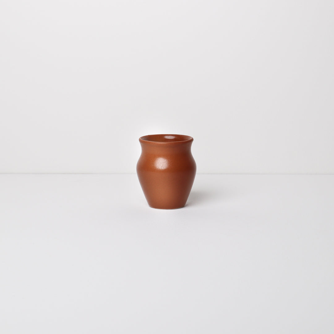 Garcia | Handmade Ceramic Kullar Cup Large - Pecan | Shut the Front Door