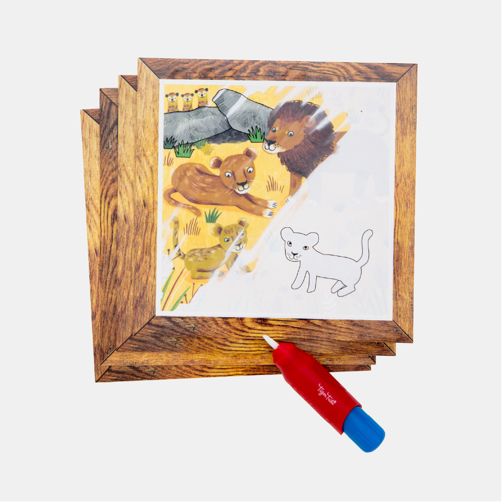 Tiger Tribe | Magic Painting World - Safari | Shut the Front Door