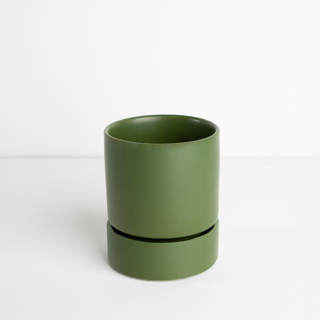 Garcia | Billie Planter Small - Olive | Shut the Front Door