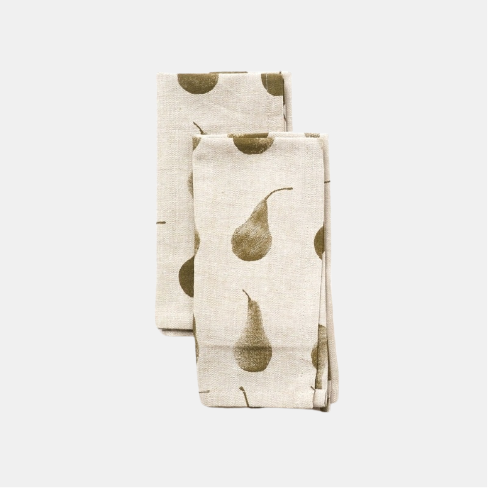 Raine & Humble | Pear Napkin - Khaki | Shut the Front Door