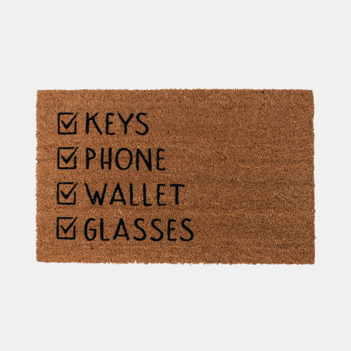 Garcia | Doormat - Reminders | Shut the Front Door