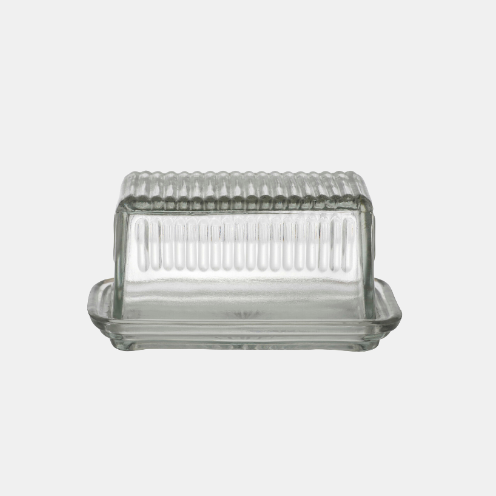 Academy Home | Hemingway Glass Butter Dish | Shut the Front Door