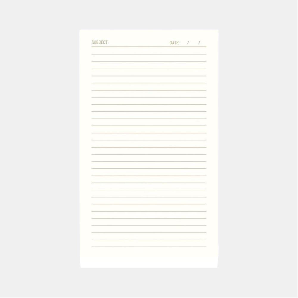 Designworks | Notebook Cloth - Secrets Medium | Shut the Front Door