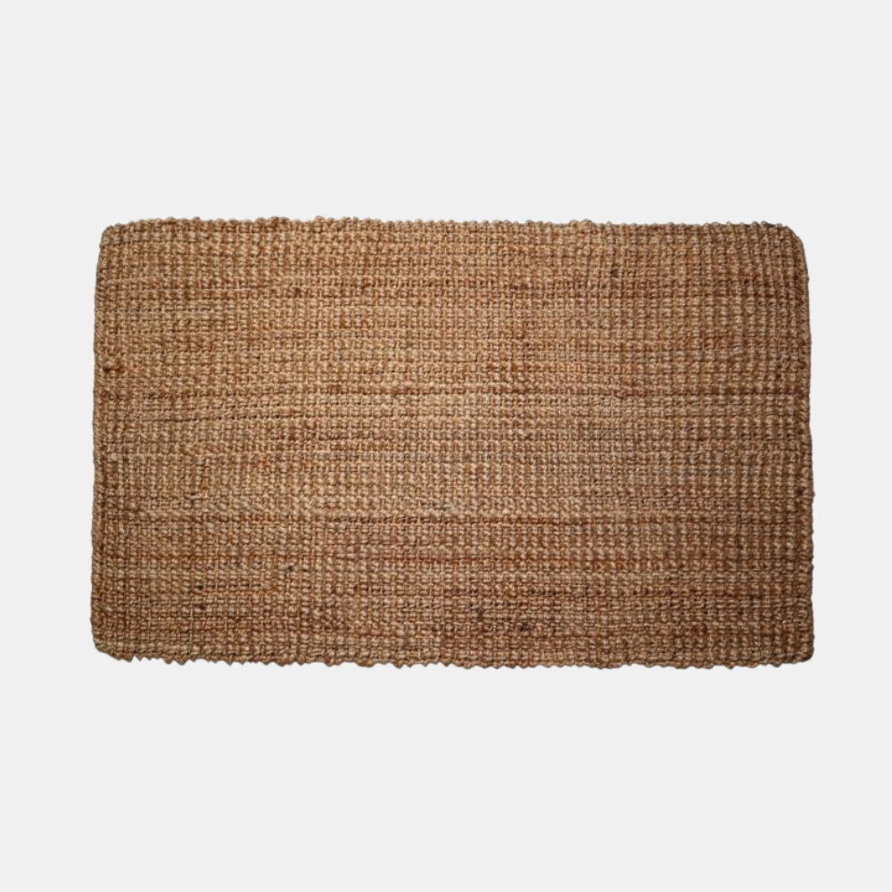 Garcia | Jute Rug Bubble  60x90cm - Natural Brown | Shut the Front Door