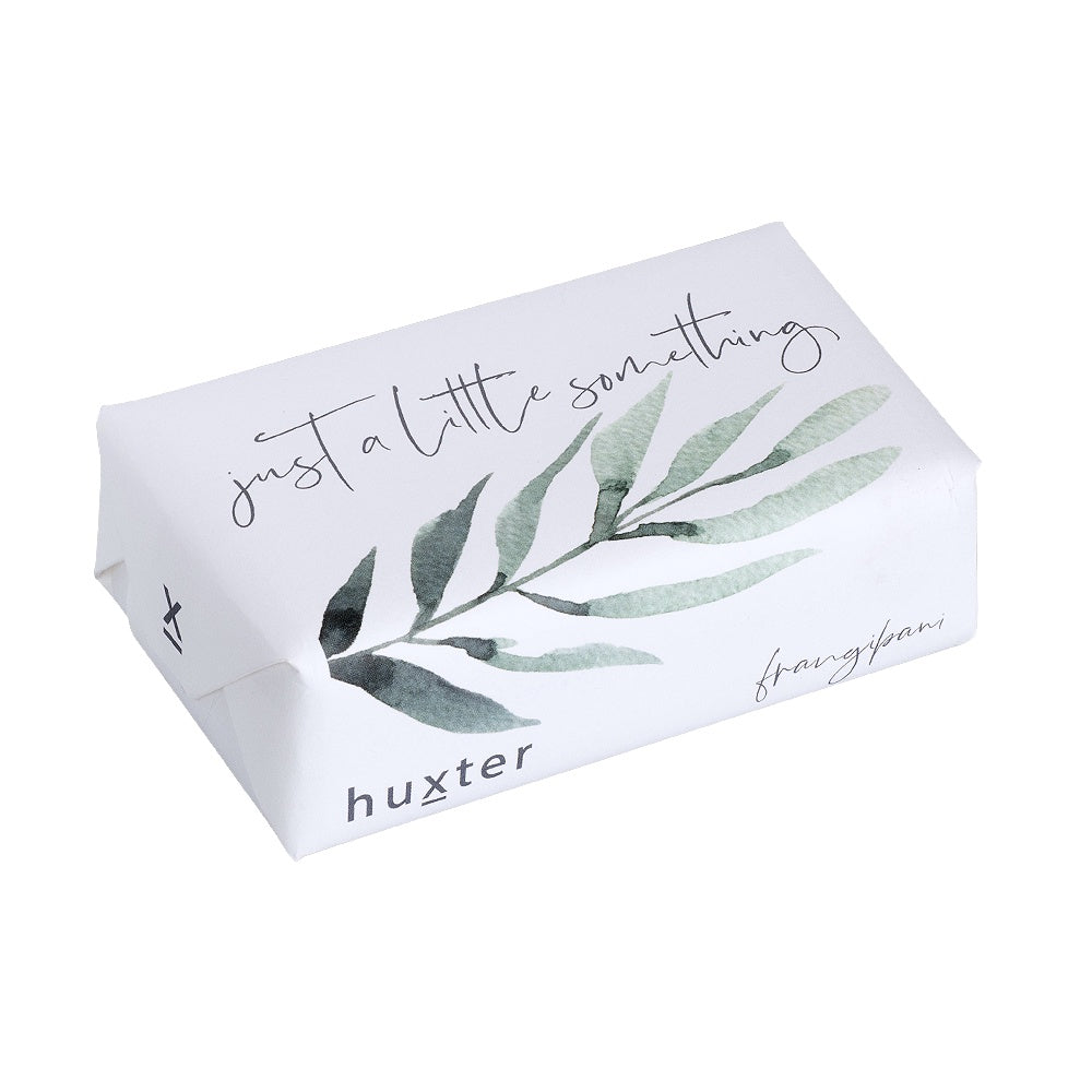 Huxter | A Little Something Soap - Green Leaves - Frangipani | Shut the Front Door