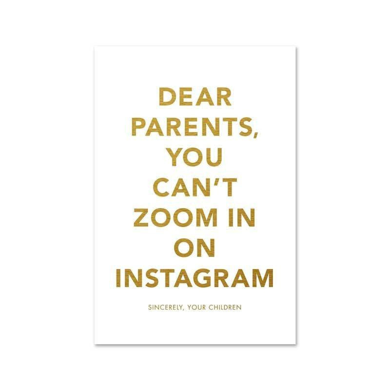 Papier D'Amour | Card Instagram | Shut the Front Door