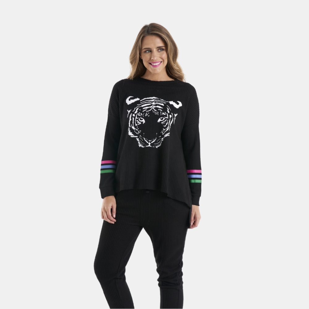 Betty Basics | Kimmy Top - Tiger | Shut the Front Door