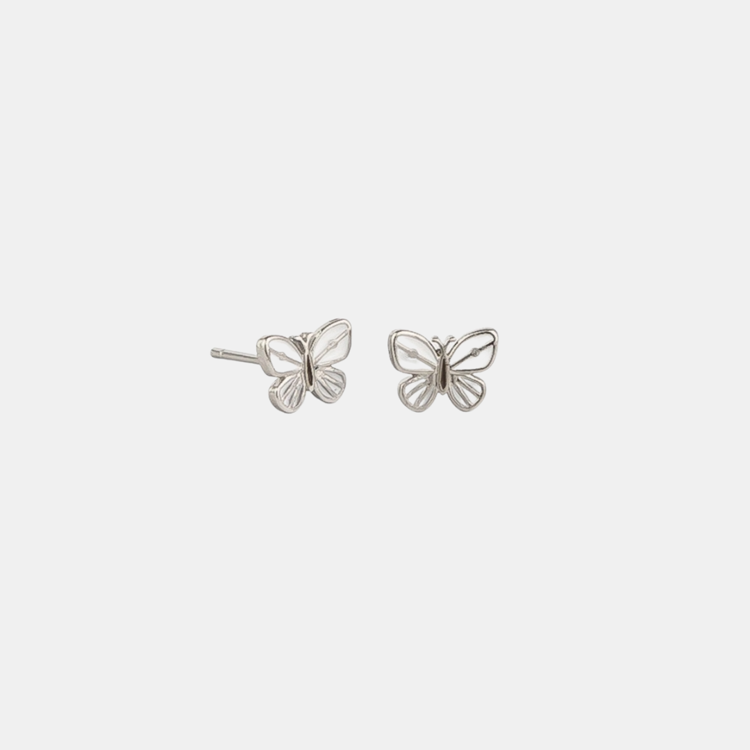 Tiger Tree | Earrings Baby Butterfly Studs | Shut the Front Door