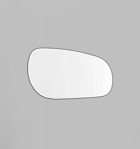 Middle of Nowhere | Pebble Mirror - Black 90x150cm | Shut the Front Door