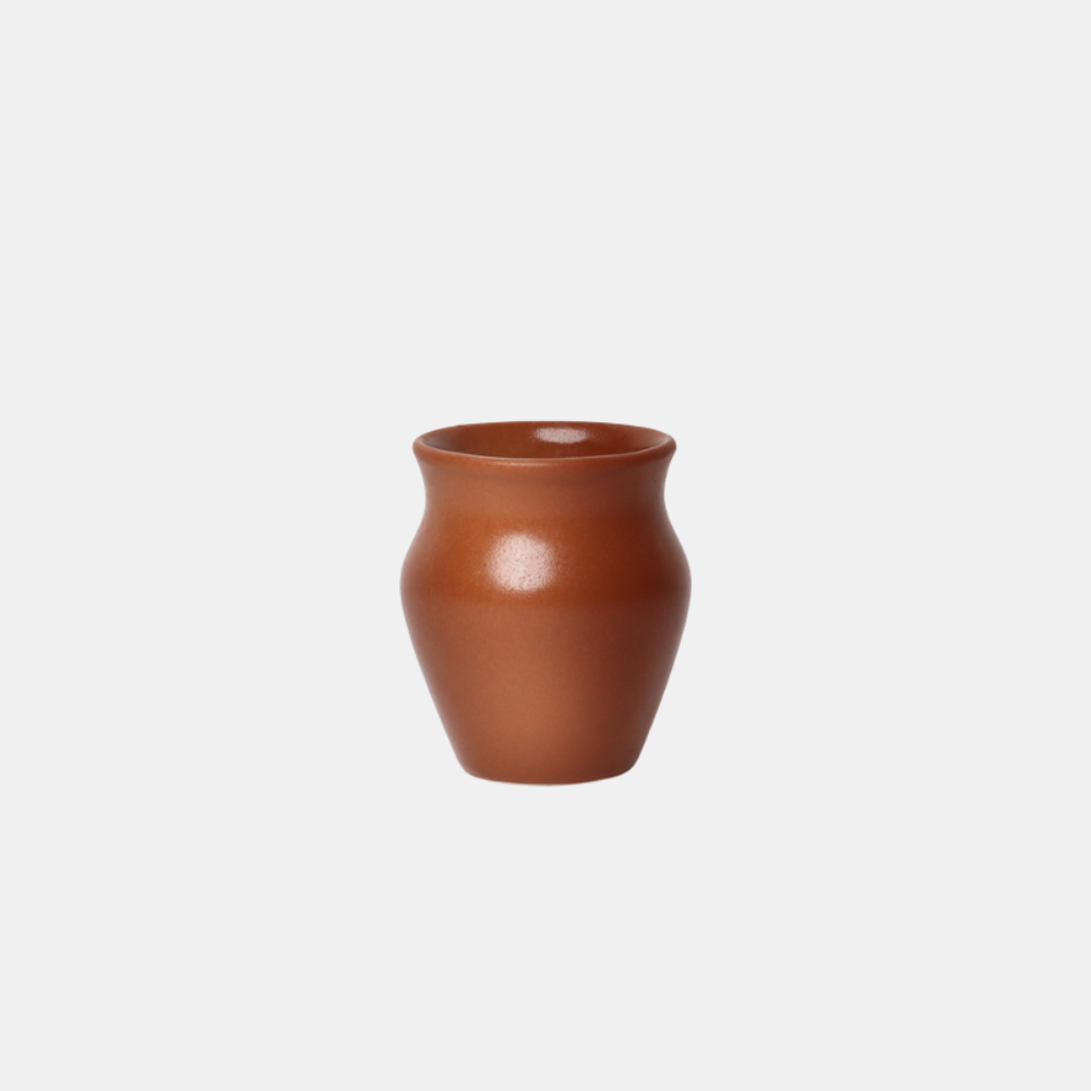 Garcia | Handmade Ceramic Kullar Cup Large - Pecan | Shut the Front Door