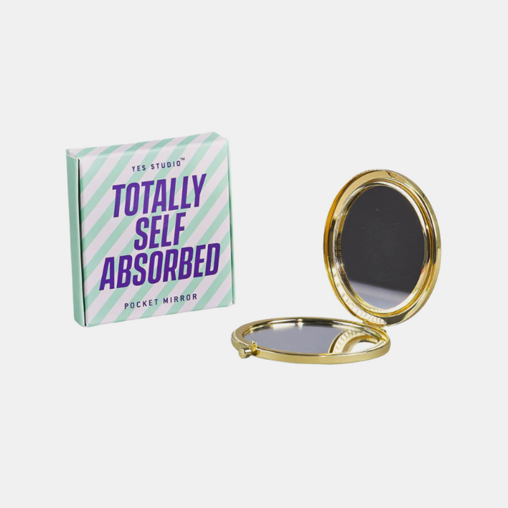 Yes Studio | Compact Mirror - Totally Self Absorbed | Shut the Front Door
