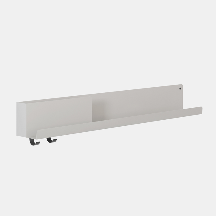 Garcia | Metal Wall Organiser Shelf - Large -  White | Shut the Front Door