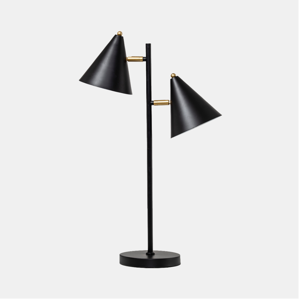 Amalfi | Kennedy Table Lamp Black | Shut the Front Door