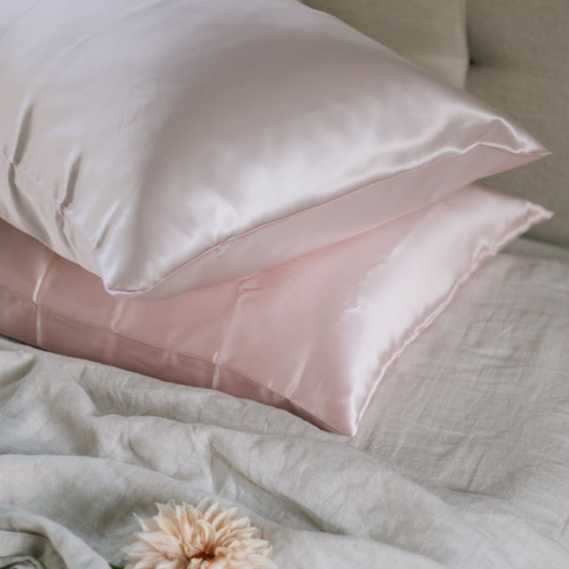 Beauty Sleep | Silk Beauty Pillowcase - Pink | Shut the Front Door