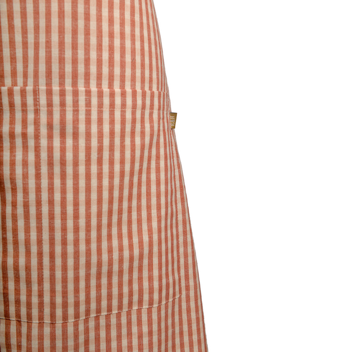 Raine & Humble | Gingham Apron - Fig | Shut the Front Door