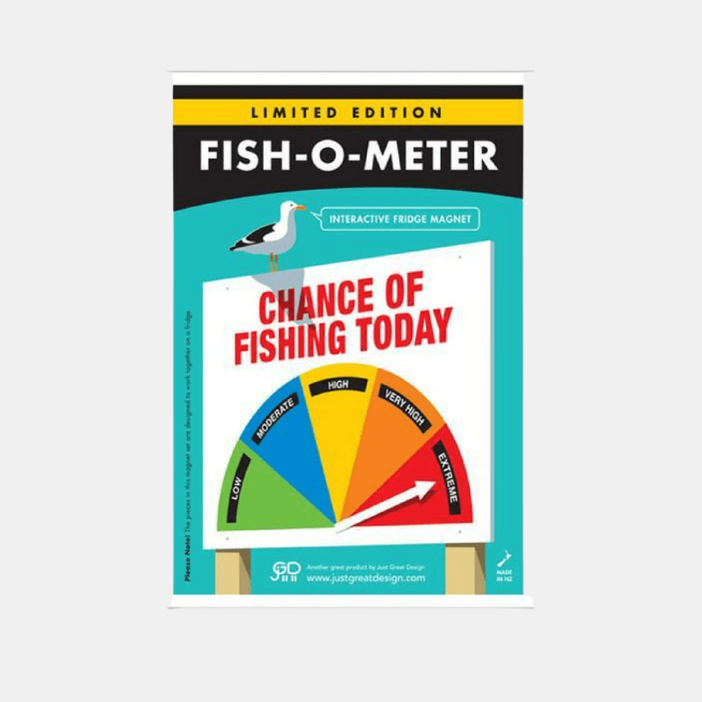 Just Great Design | O-Meter Fishing Magnet | Shut the Front Door