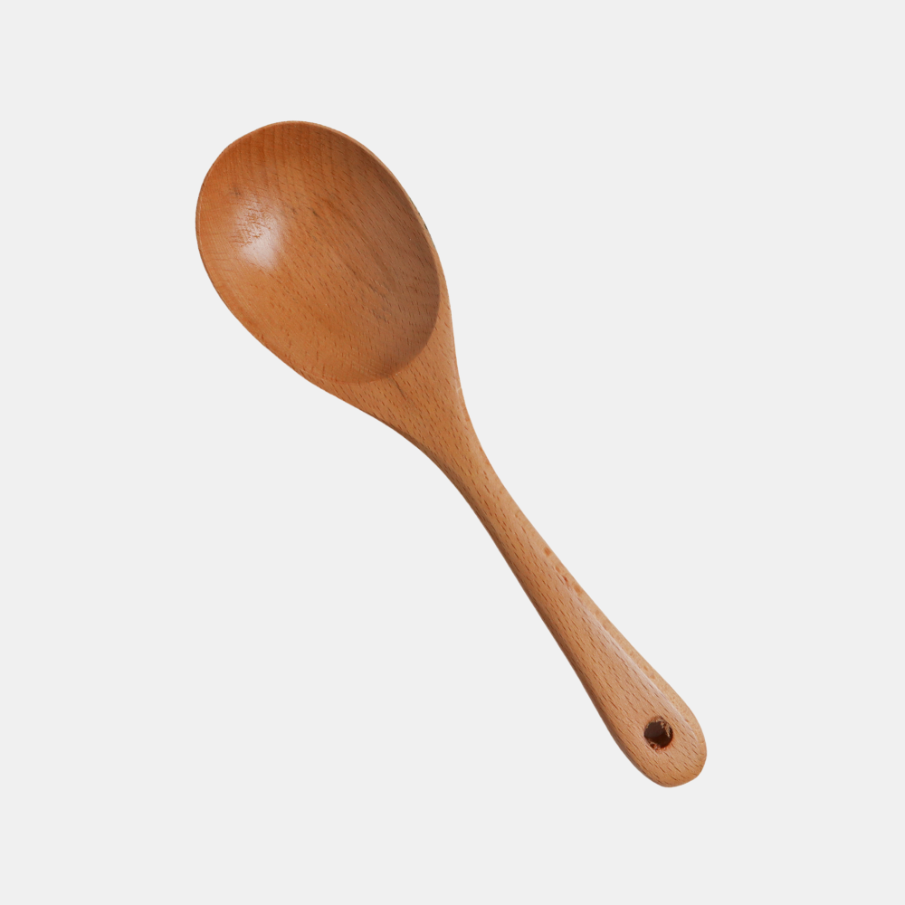 Shut the Front Door | Wooden Mixing Spoon 26cm - Beech | Shut the Front Door