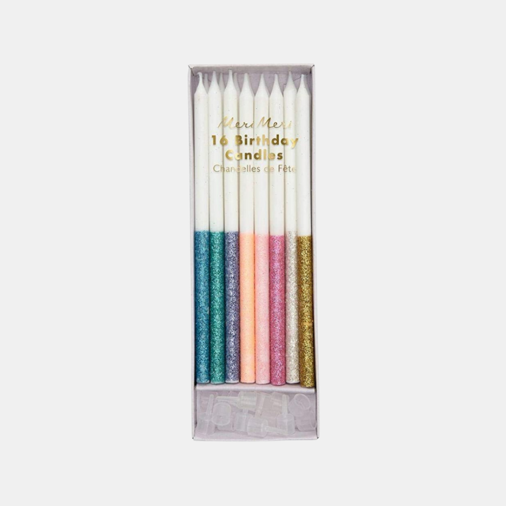 Meri Meri | Multi Colour Dipped Candles | Shut the Front Door