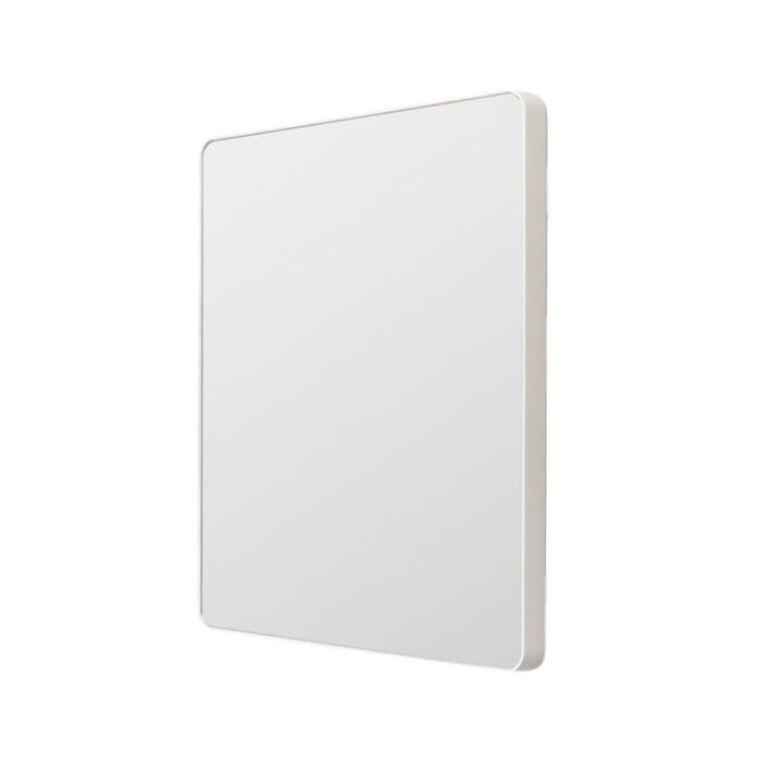 Middle of Nowhere | Flynn Curve Rectangle Mirror - White | Shut the Front Door