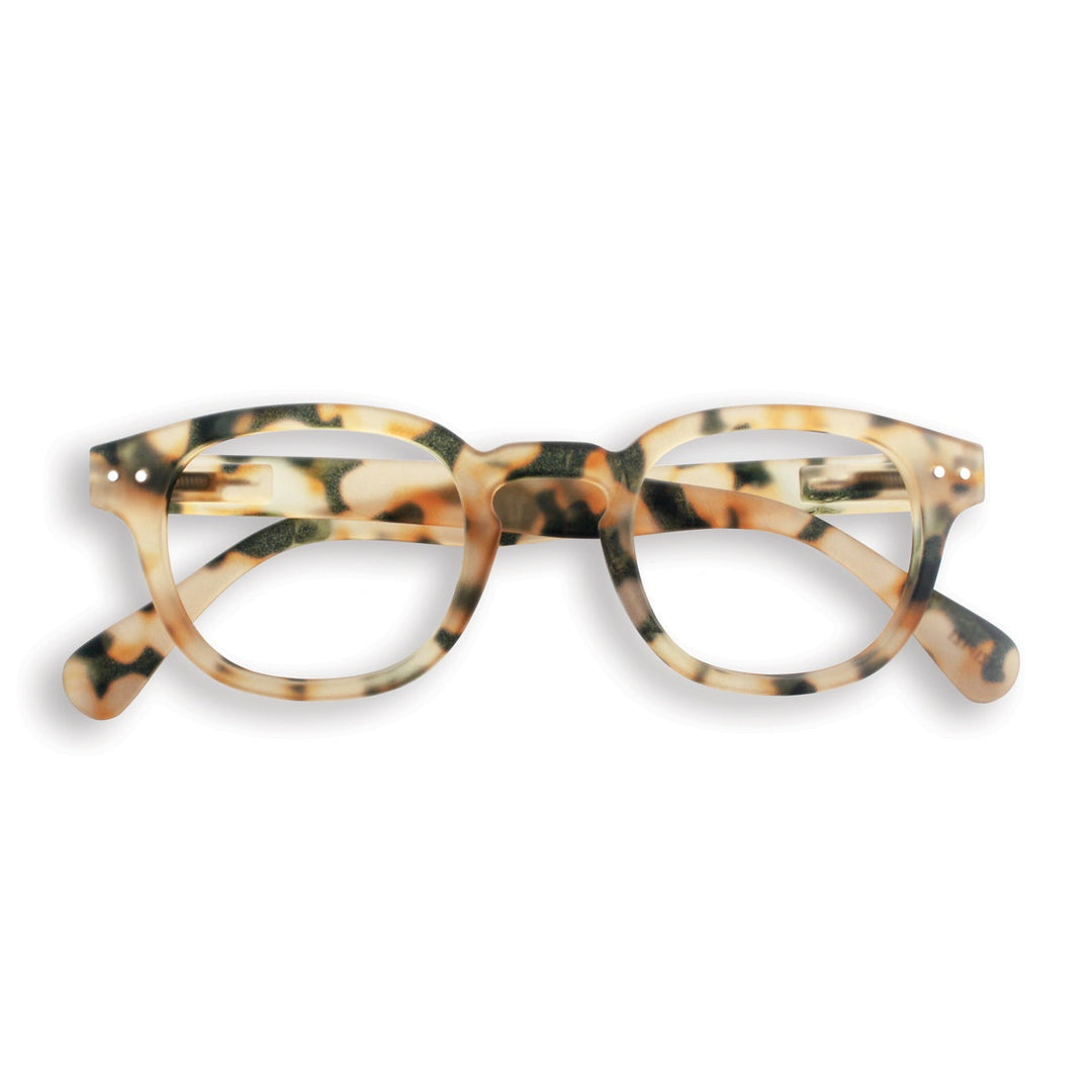 Izipizi | Reading Glasses Collection C Light Tortoise +3 | Shut the Front Door