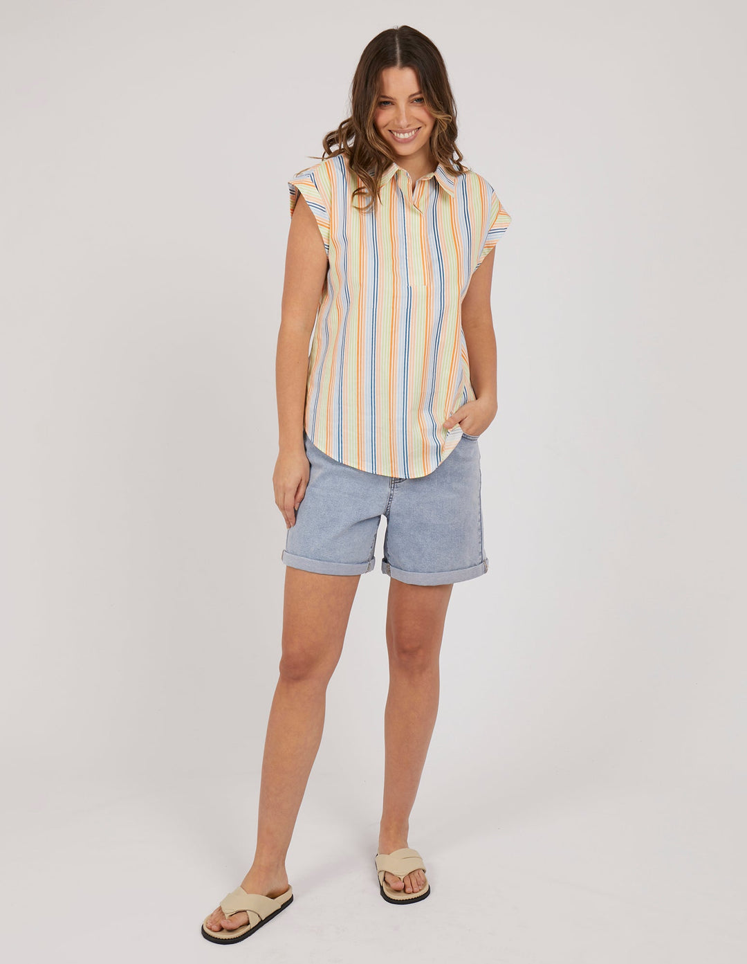 Foxwood | Melody Shirt - Stripe | Shut the Front Door