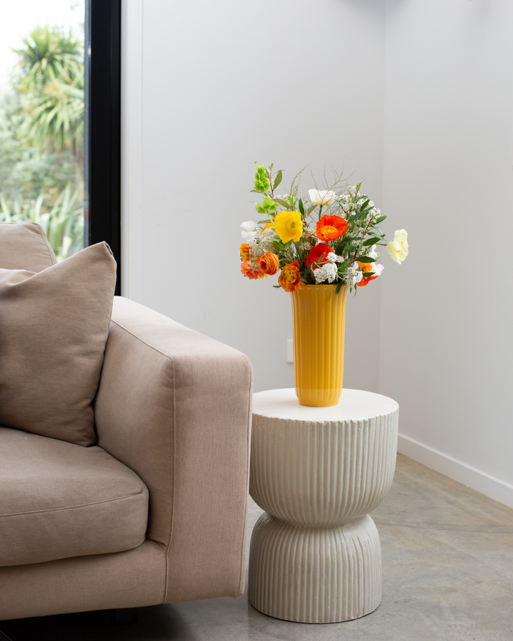 Garcia | Eden Vase - Mustard | Shut the Front Door