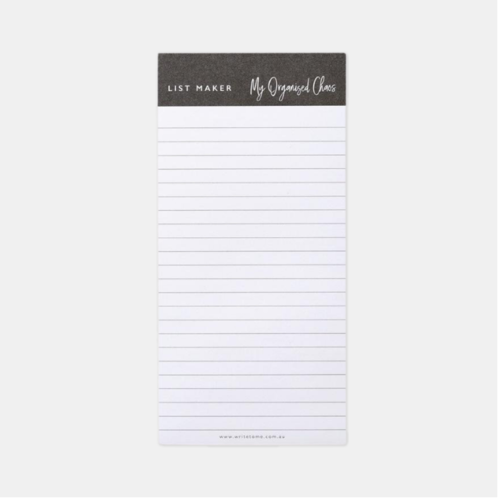 Write to Me Stationery | List Maker - My Organised Chaos | Shut the Front Door