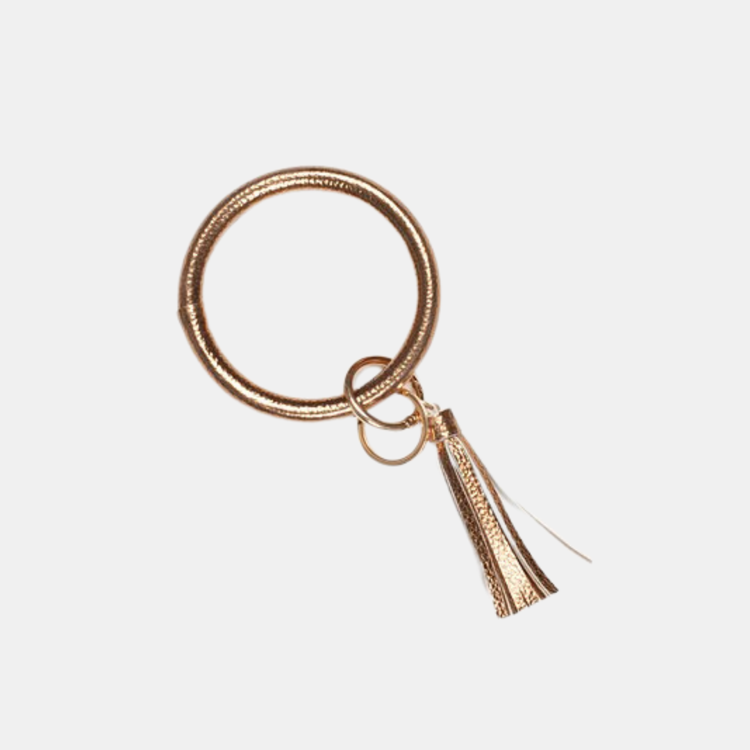 Antler NZ | Wristlet Keychain & Tassel - Copper | Shut the Front Door